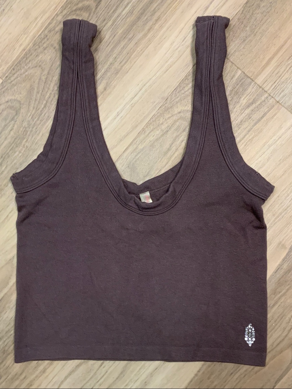 FP Movement by Free People Plum Cropped Tank